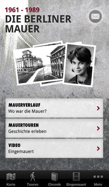 "Die Berliner Mauer"-App